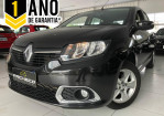 Renault Sandero DINAMYQUE 1.6 - Preta - 2014/2015