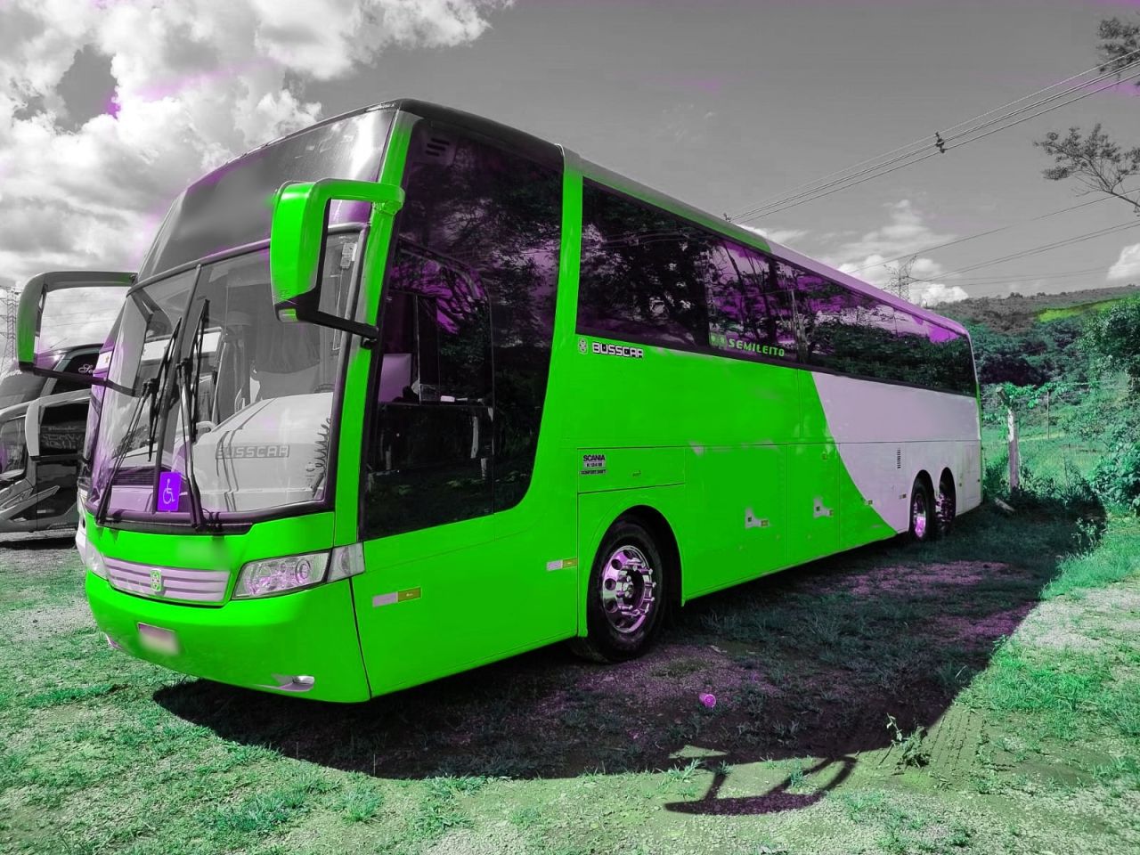 BUSSCAR VISSTA BUSS HI ANO 2001 SCANIA K124 JM COD.1260