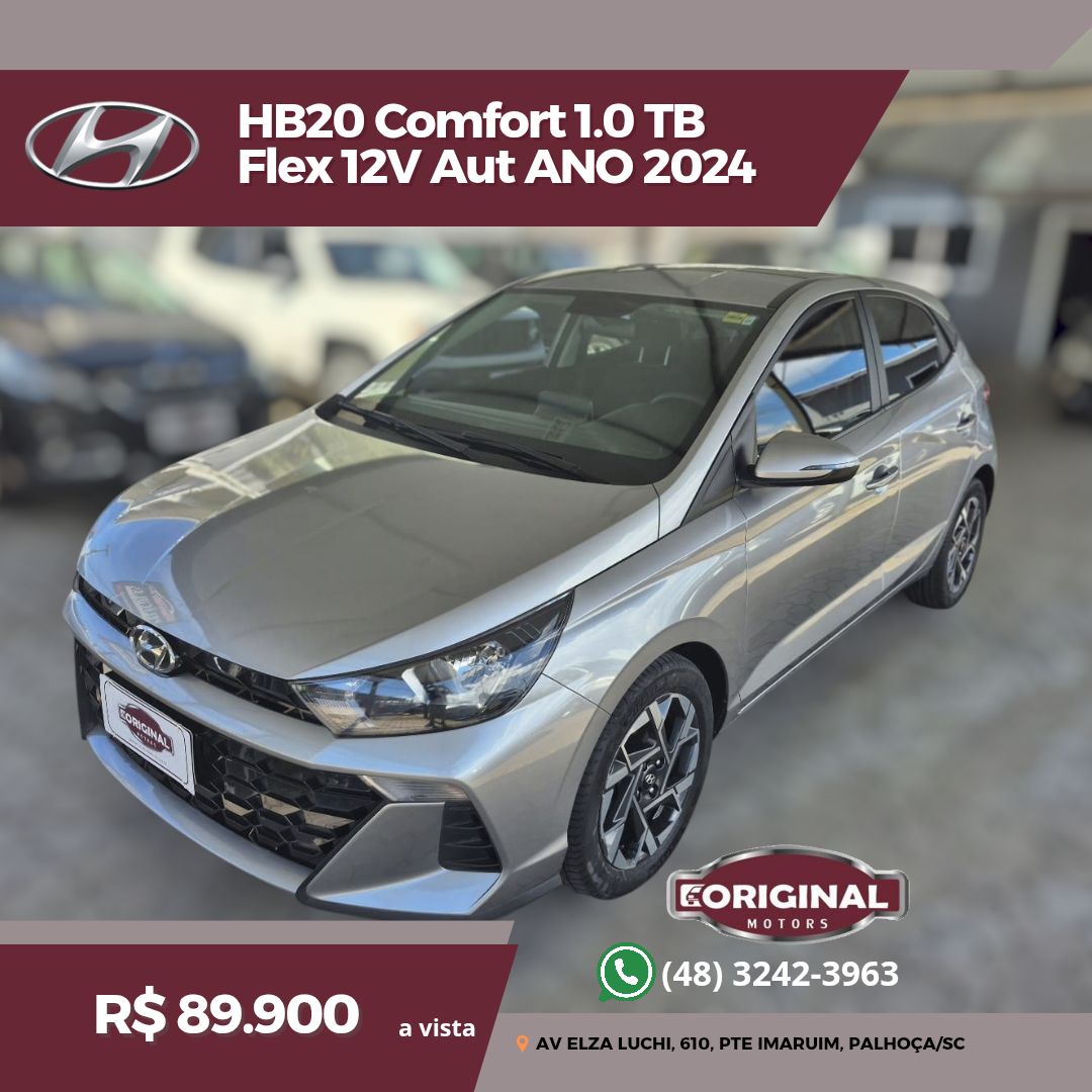 HB20 Comfort 1.0 TB Flex 12V Aut