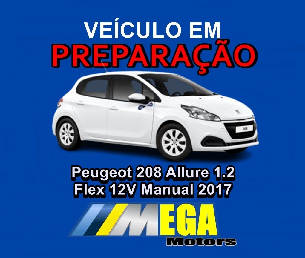 208 Allure 1.2 Flex 12V Manual