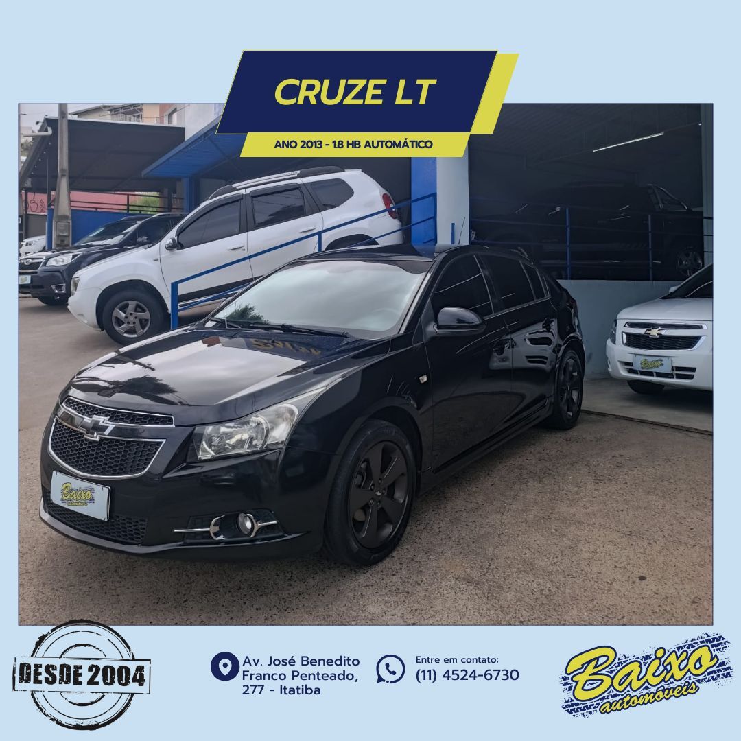 CRUZE HB Sport LT 1.8 16V FlexP. 5p Aut
