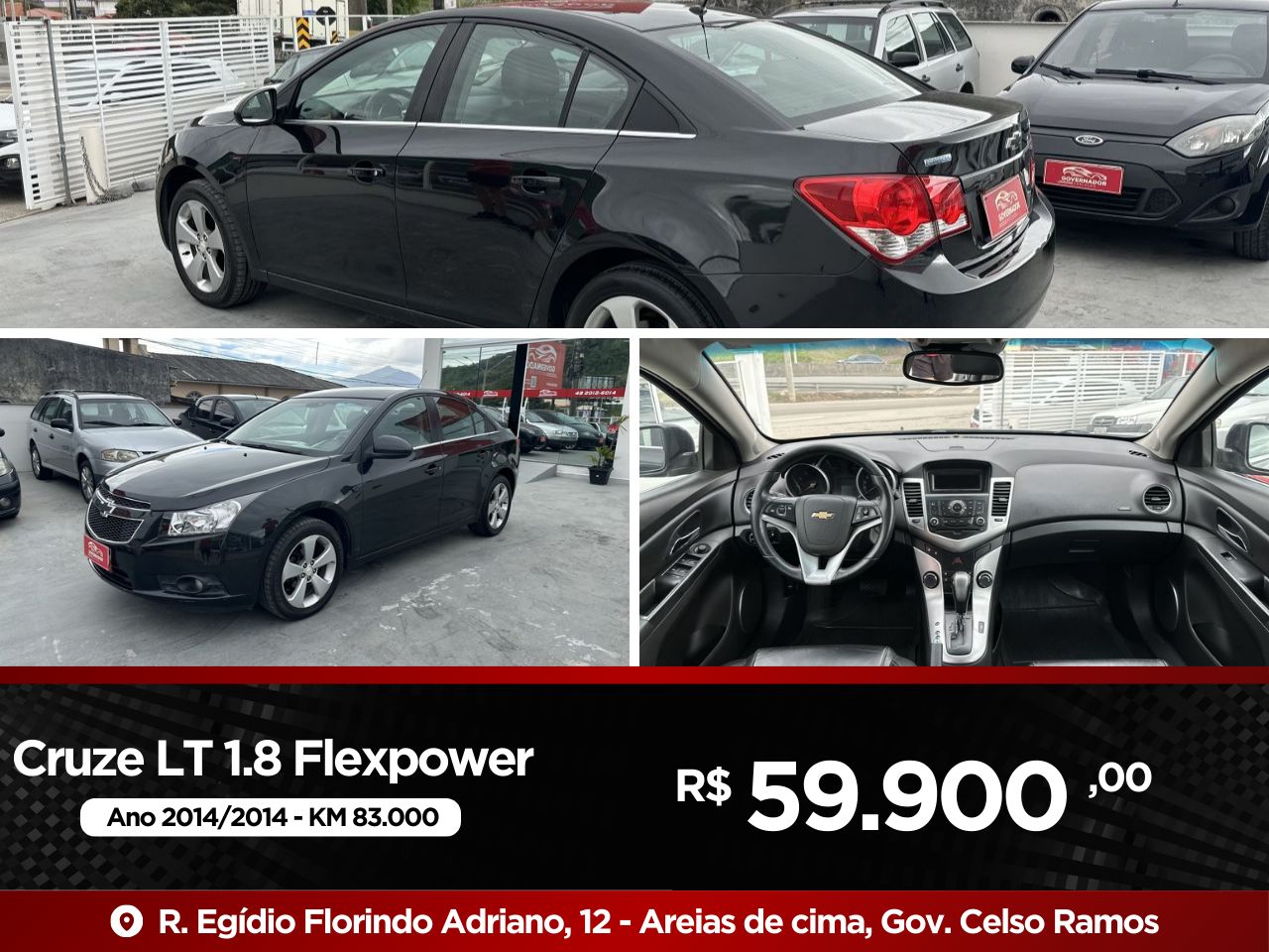 CRUZE LT 1.8 16V FlexPower 4p Aut.