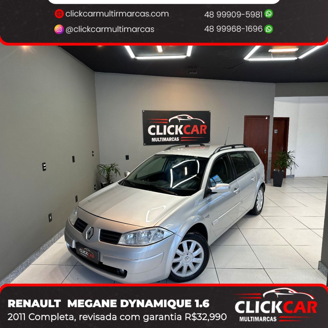 Megane Grand Tour Dynam. Hi-Flex 1.6 16V