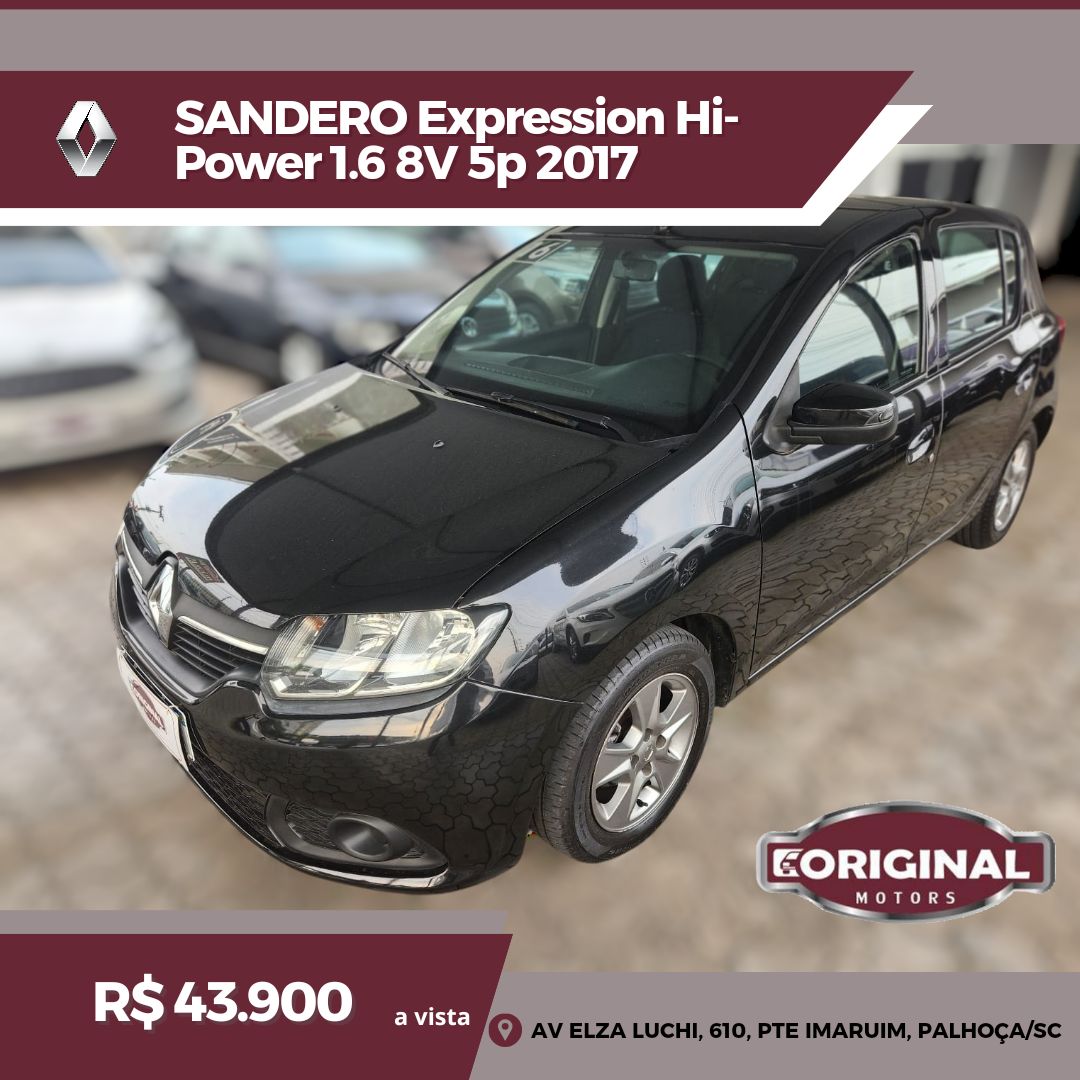 SANDERO Expression Hi-Power 1.6 8V 5p
