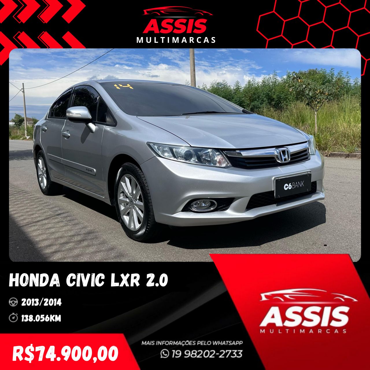 Civic Sedan LXR 2.0 Flexone 16V Aut. 4p