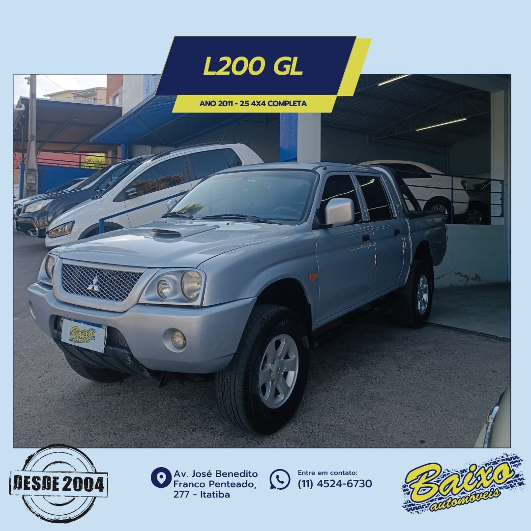 L200 GL 2.5 4X4 CD Diesel