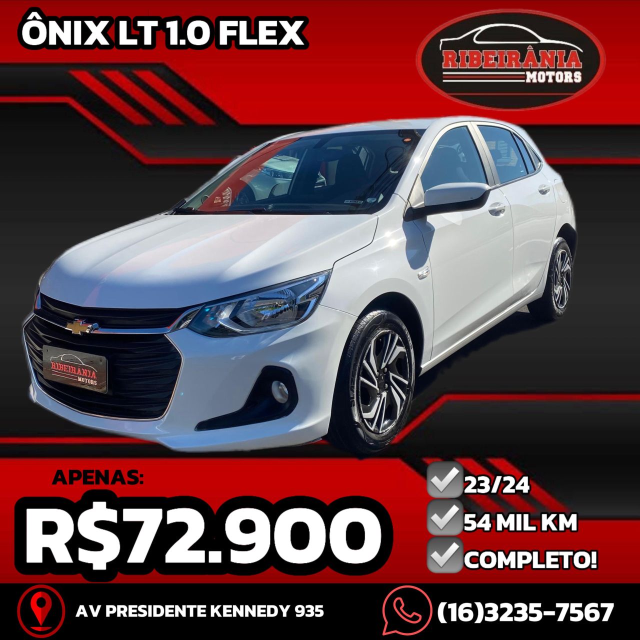ONIX HATCH LT 1.0 12V Flex 5p Mec.