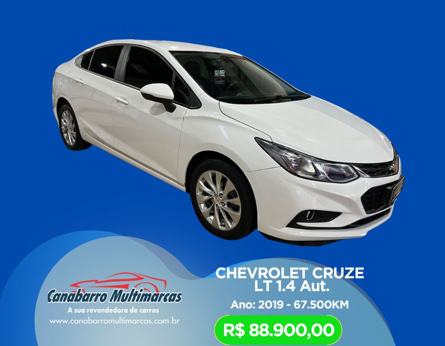 CRUZE LT 1.4 16V Turbo Flex 4p Aut.