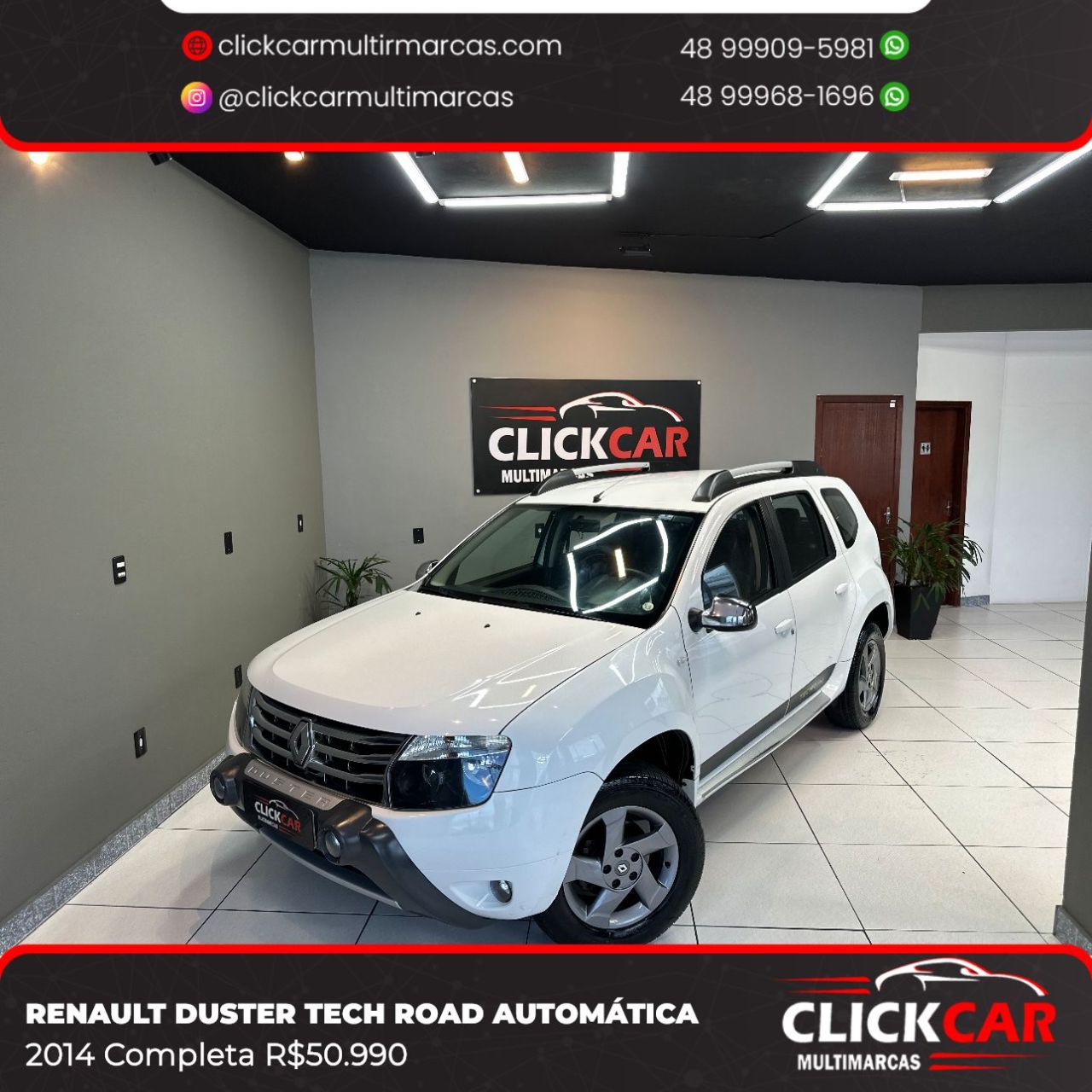 DUSTER TECHROAD 2.0 Hi-Flex 16V Aut.