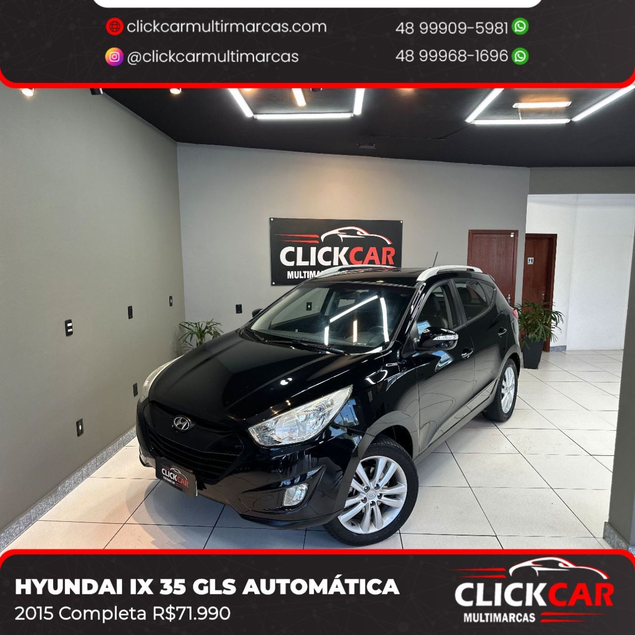 ix35 GLS 2.0 16V 2WD Flex Aut.