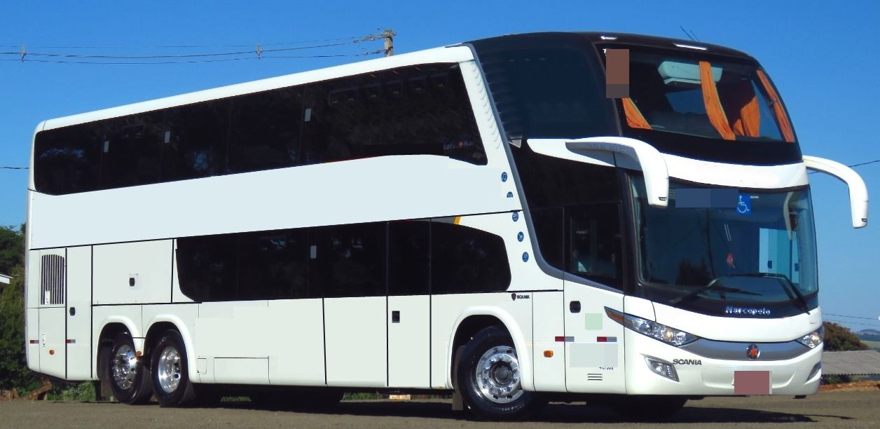 MARCOPOLO PARADISO 1800 DD G7 ANO 2017 K400 JM COD.343 