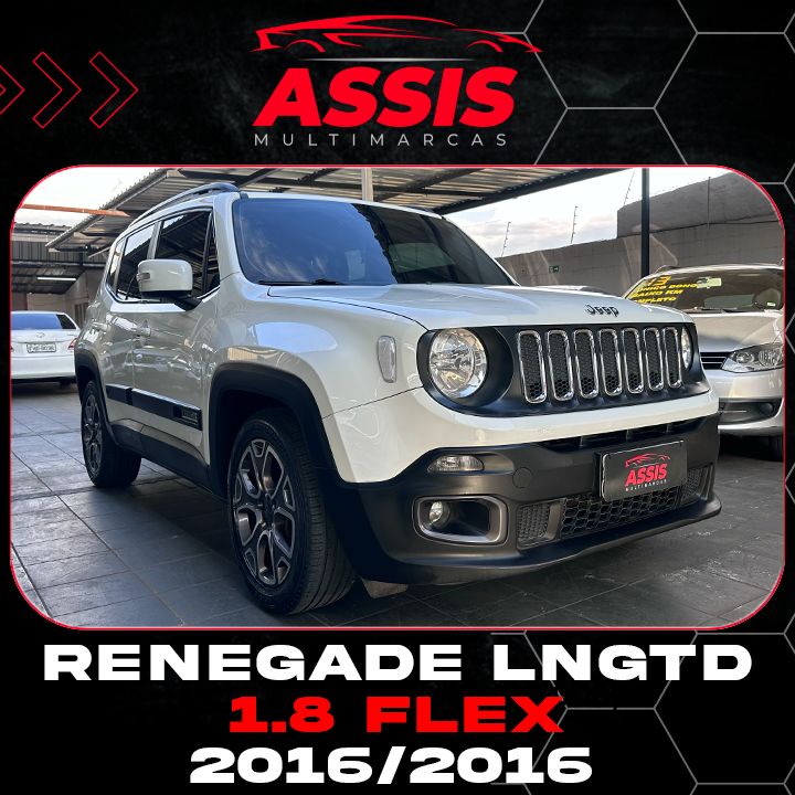 Renegade Longitude 1.8 4x2 Flex 16V Aut.
