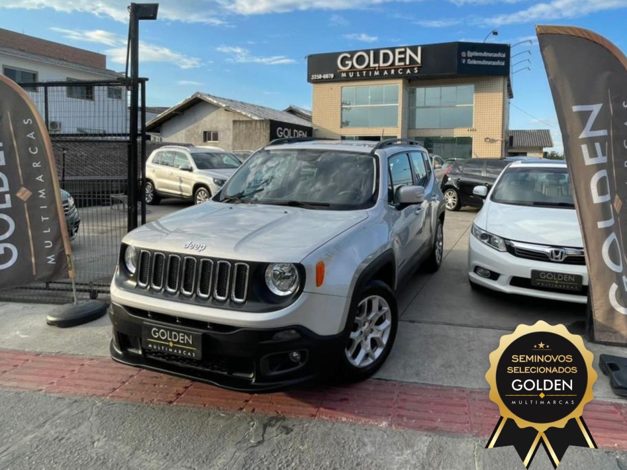 Renegade Longitude 1.8 4x2 Flex 16V Aut.