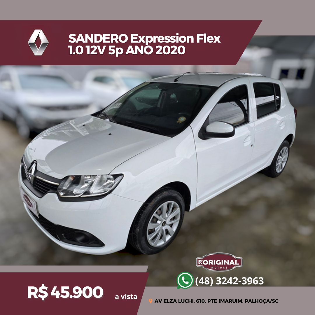 SANDERO Expression Flex 1.0 12V 5p