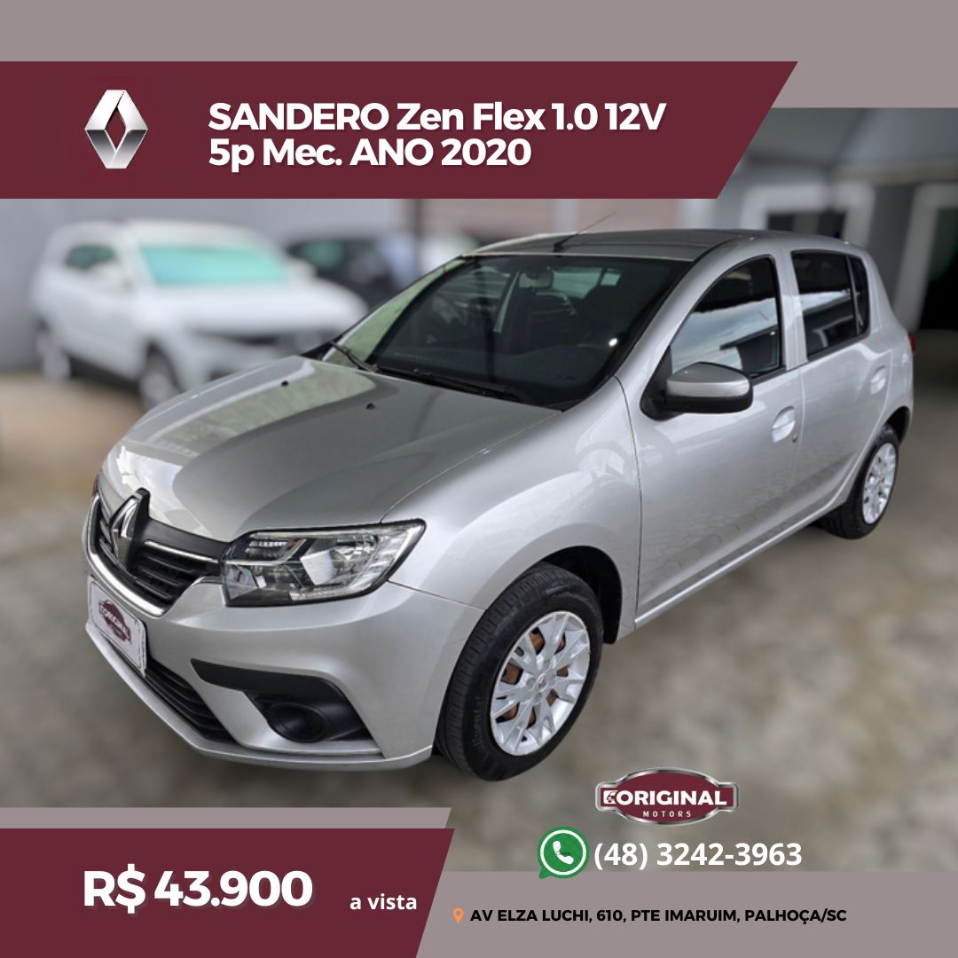 SANDERO Zen Flex 1.0 12V 5p Mec.