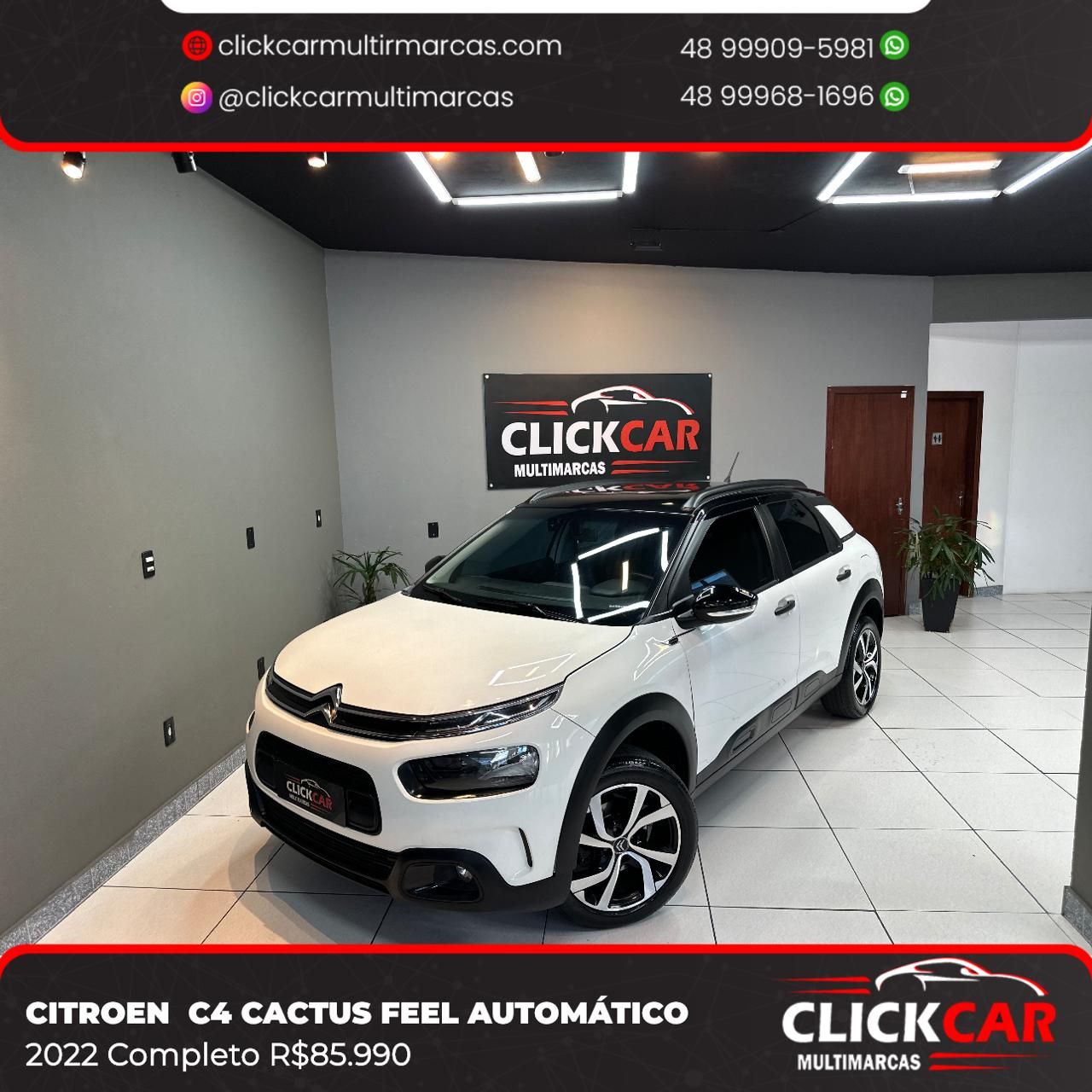 C4 CACTUS FEEL 1.6 16V Flex Aut.
