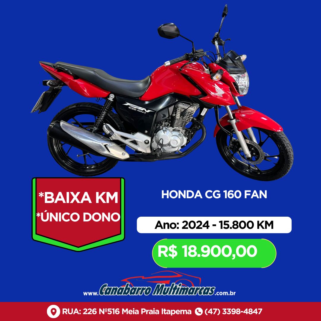 CG 160 FAN Flex (UNICO DONO)