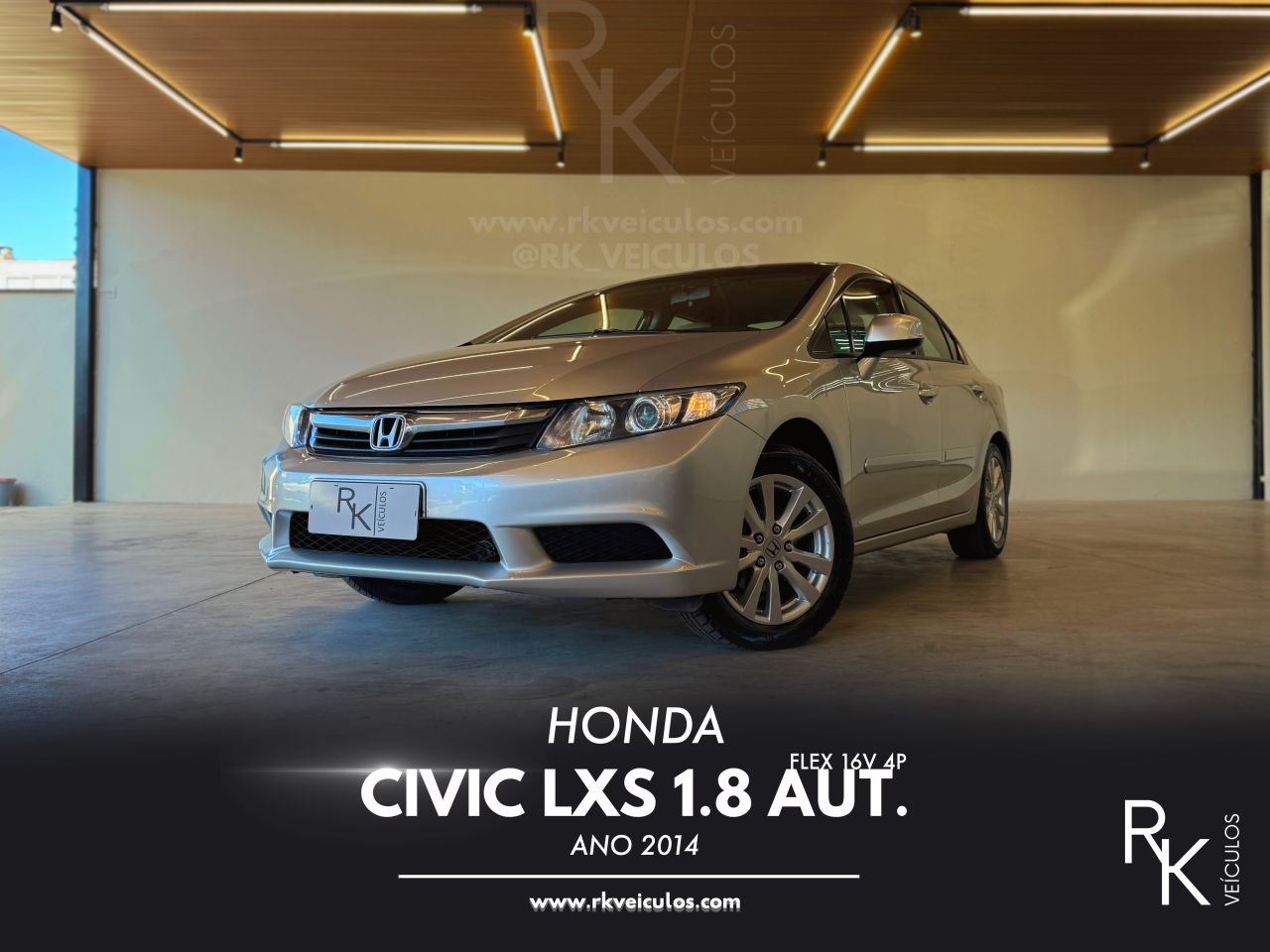 Civic Sedan LXS 1.8/1.8 Flex 16V Aut. 4p