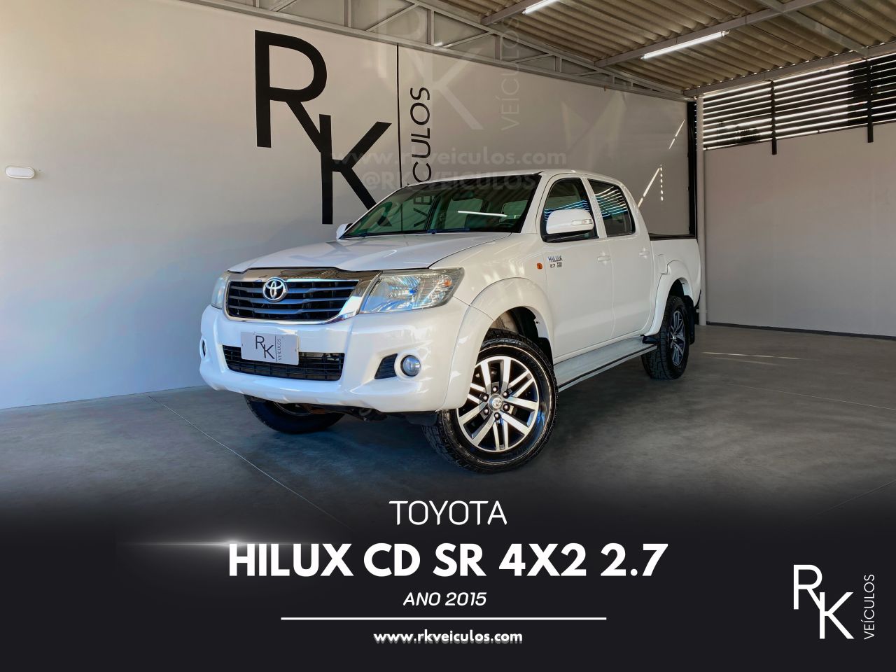 Hilux CD SR 4x2 2.7 16V/2.7 Flex Aut.