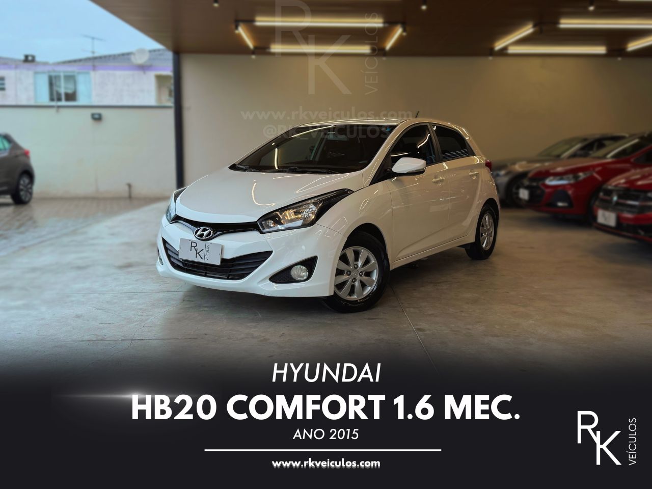 Hyundai HB20 Comfort 1.6 Flex Mec. - 2015
