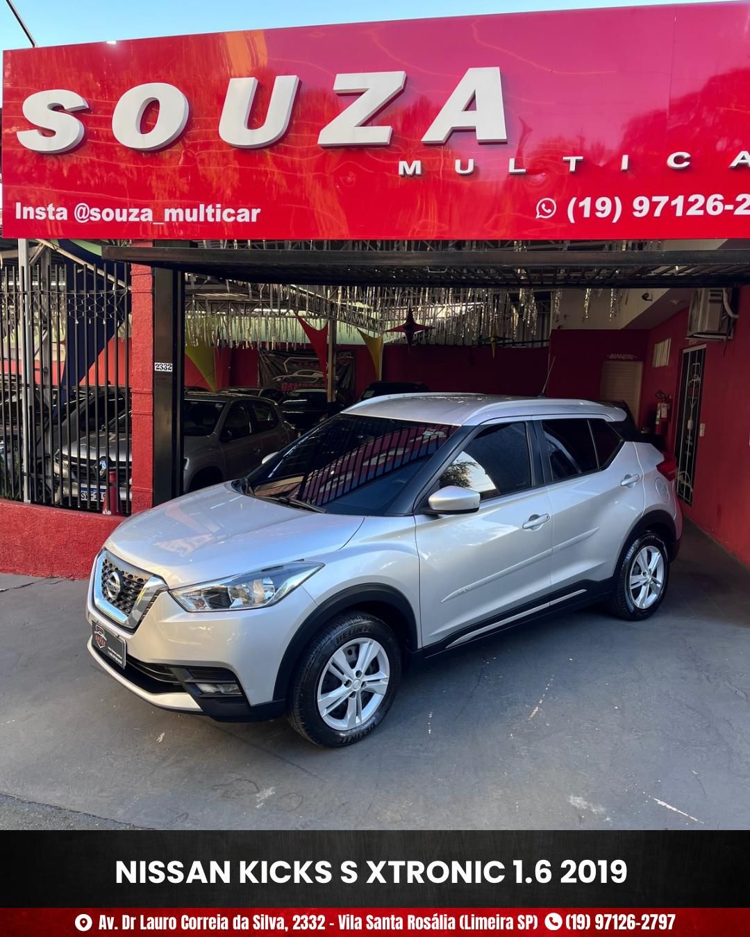 KICKS S Direct 1.6 16V Flex 5p Aut.