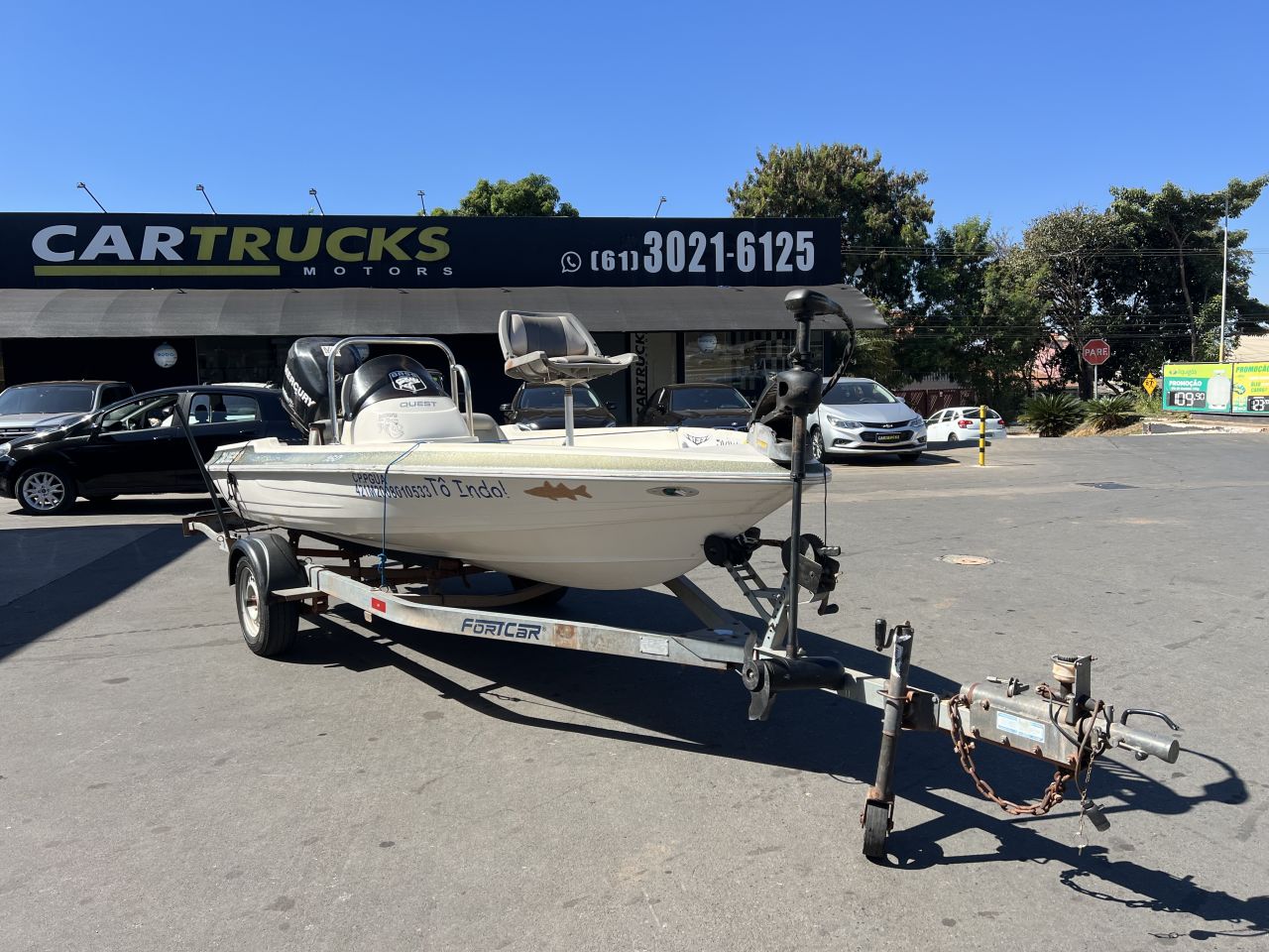LANCHA QUEST 160 C CARRETA