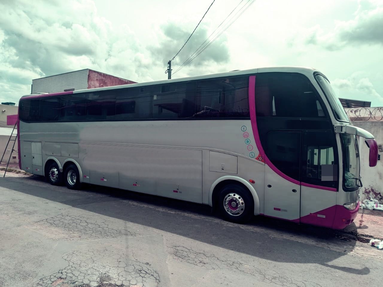 MARCOPOLO PARADISO 1550 LD G6 ANO 2000 K124 JM COD.242