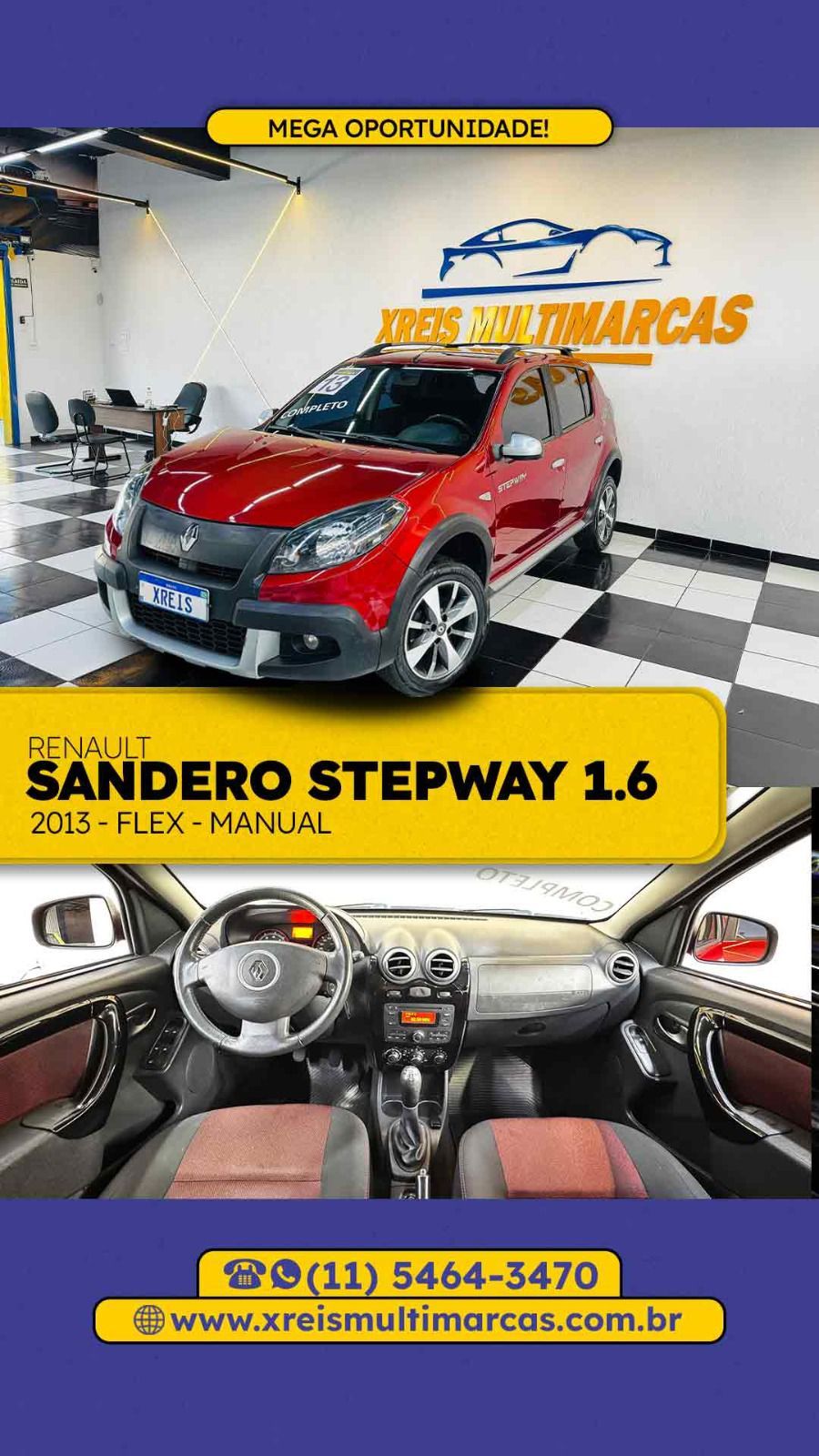 SANDERO STEPWAY Hi-Flex 1.6 16V 5p