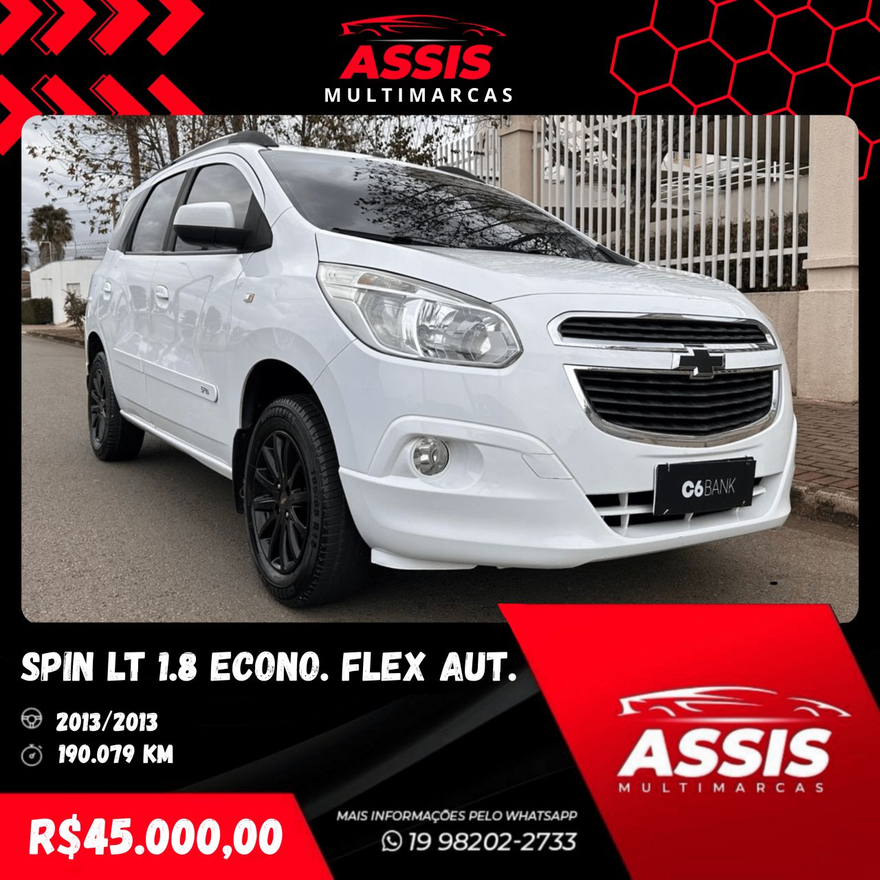 SPIN LT 1.8 8V Econo.Flex 5p Aut.
