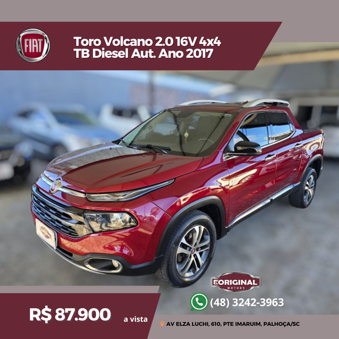 Toro Volcano 2.0 16V 4x4 TB Diesel Aut.