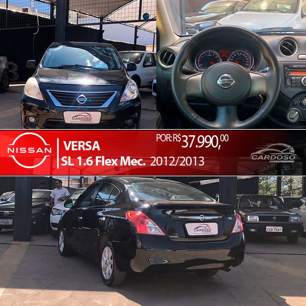 VERSA SL 1.6 16V Flex Fuel 4p Mec.