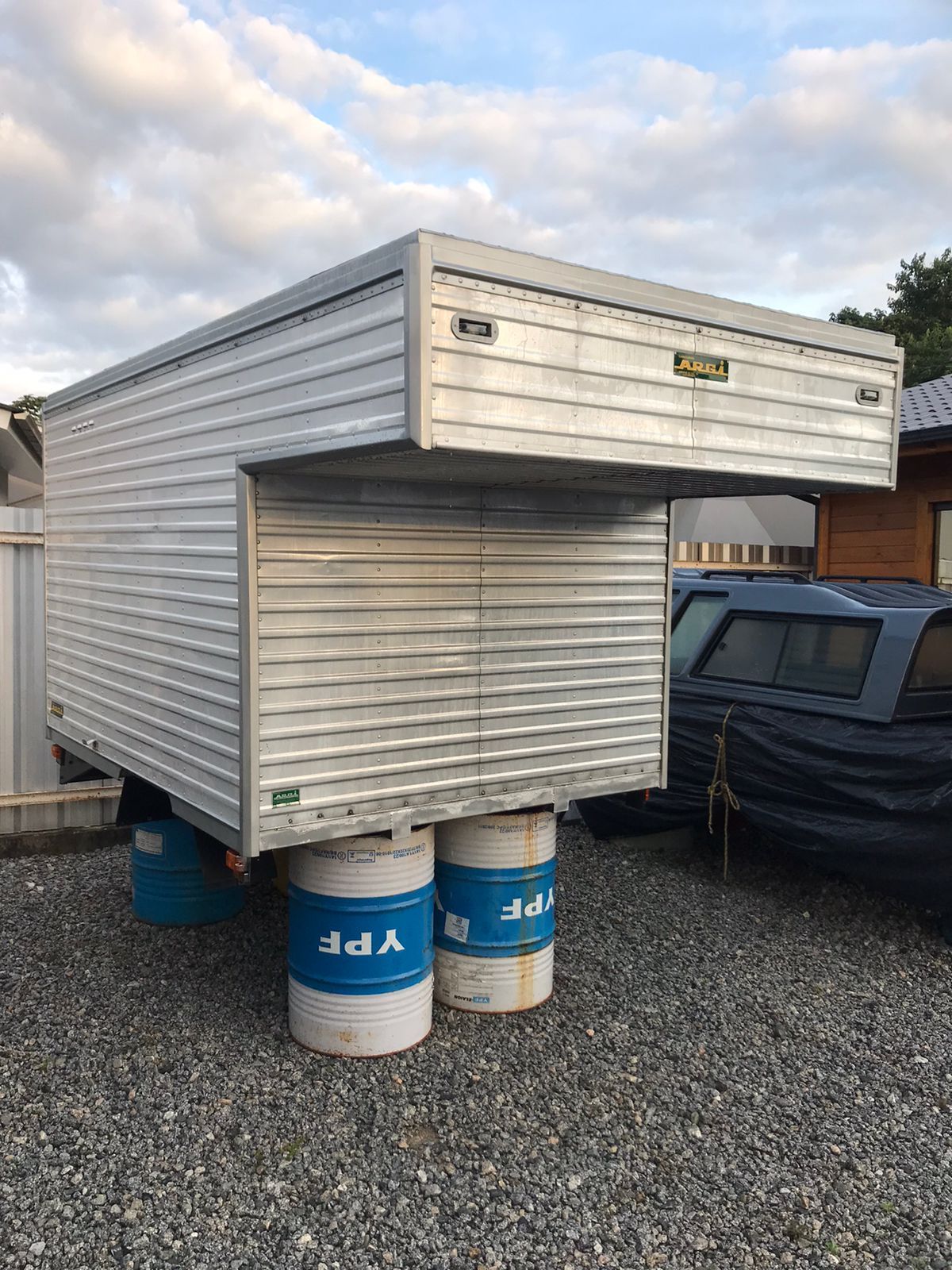 Bau Aluminio Chapeu Argi 2.50 Metros Para F 1000