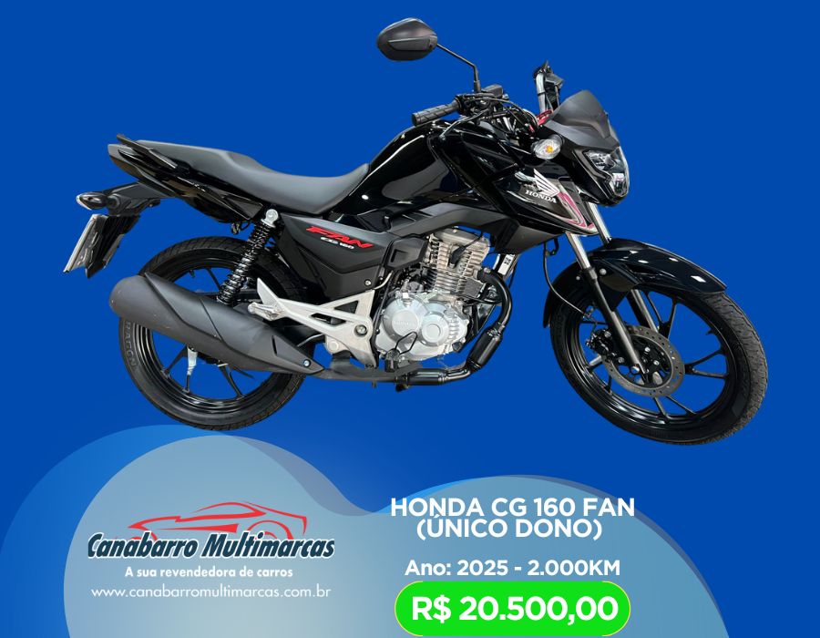 CG 160 FAN Flex (UNICO DONO)