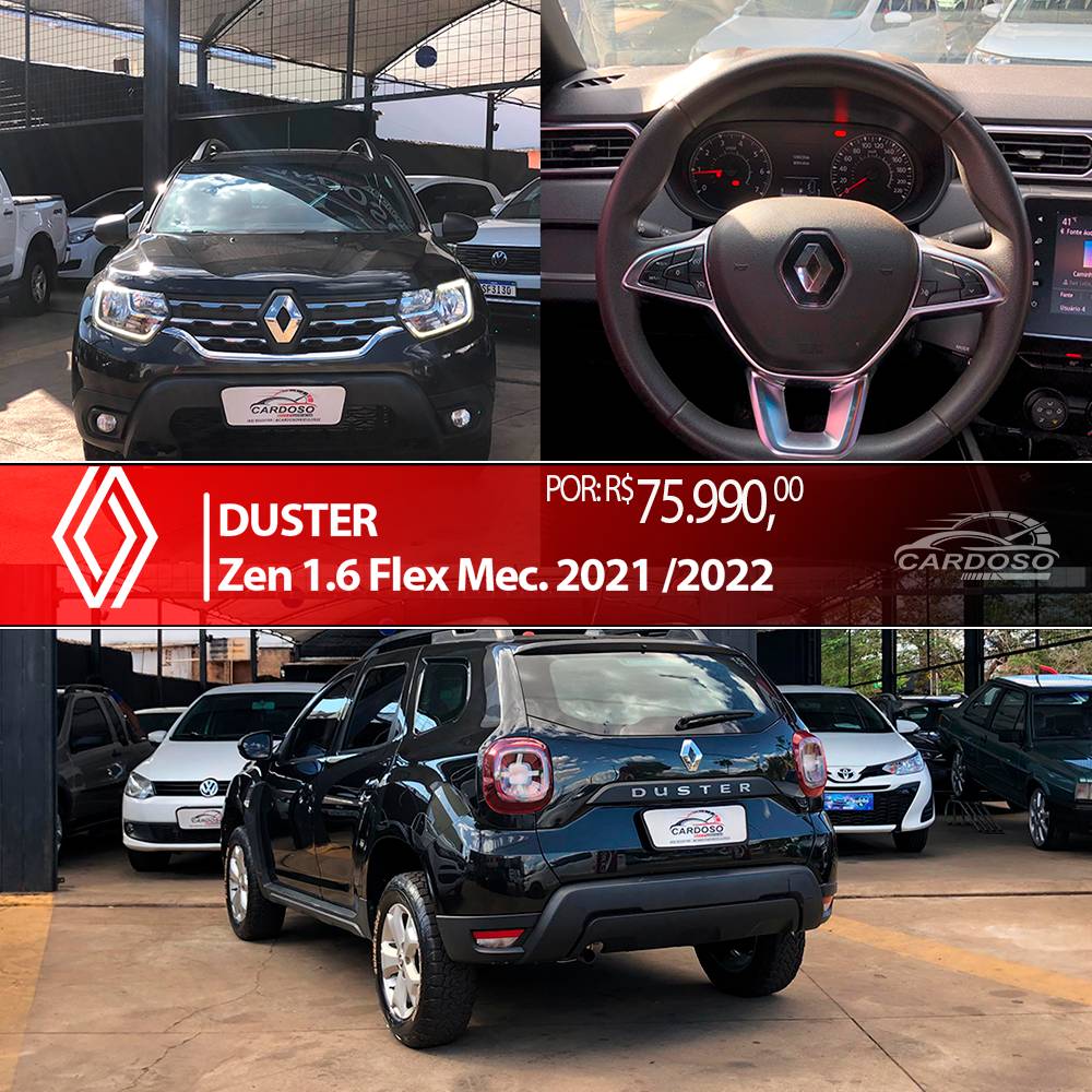 DUSTER Zen 1.6 16V Flex Mec.