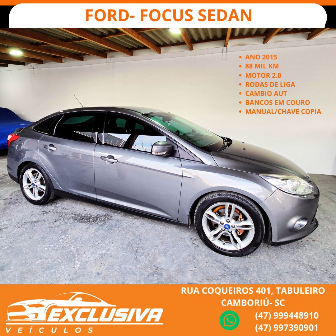 Focus Sedan 2.0 16V/2.0 16V Flex 4p Aut.