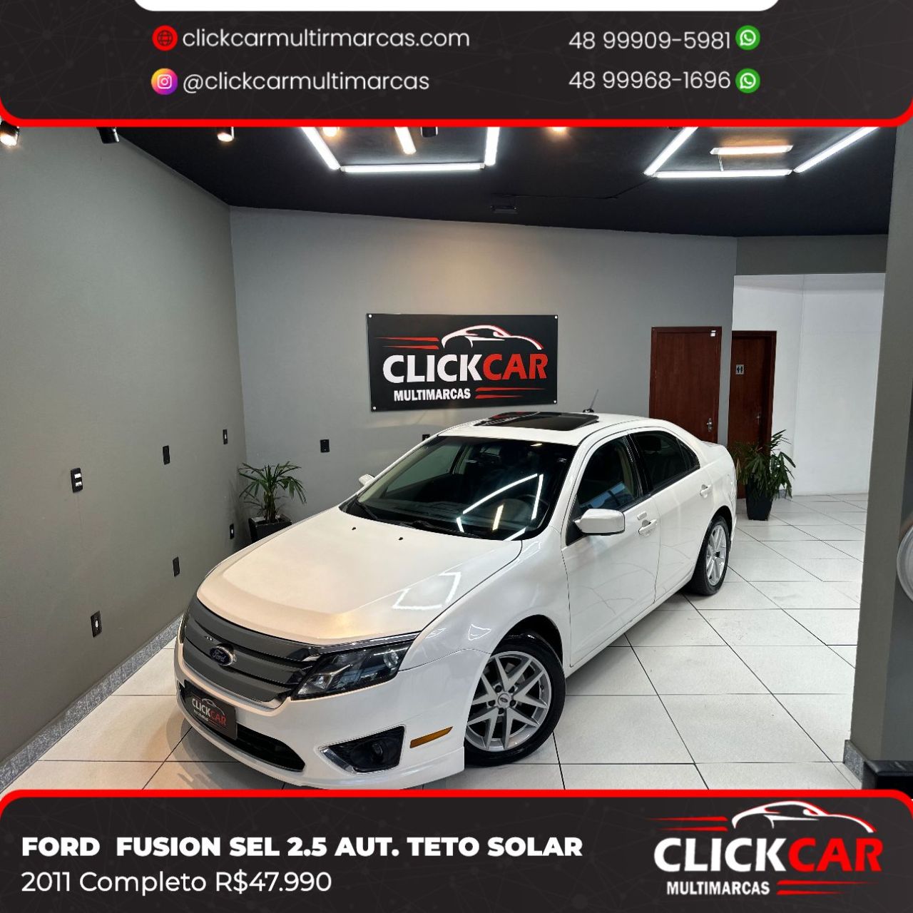 Fusion SEL 2.5 16V 173cv Aut.