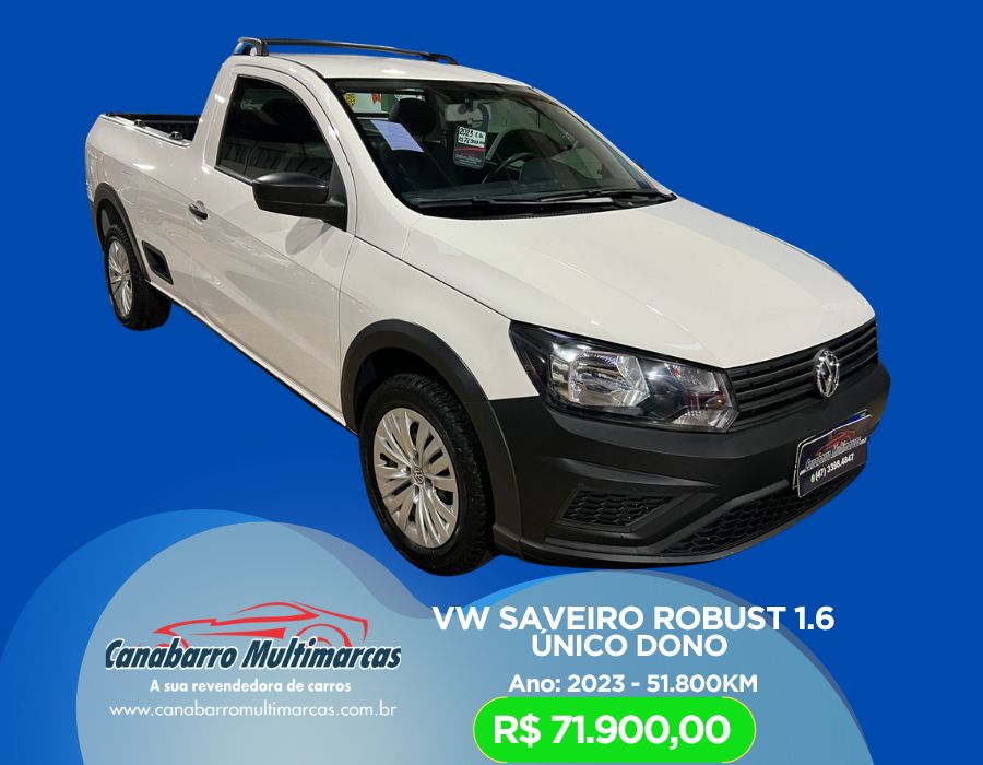Saveiro Robust 1.6 Total Flex 8V (UNICO DONO)