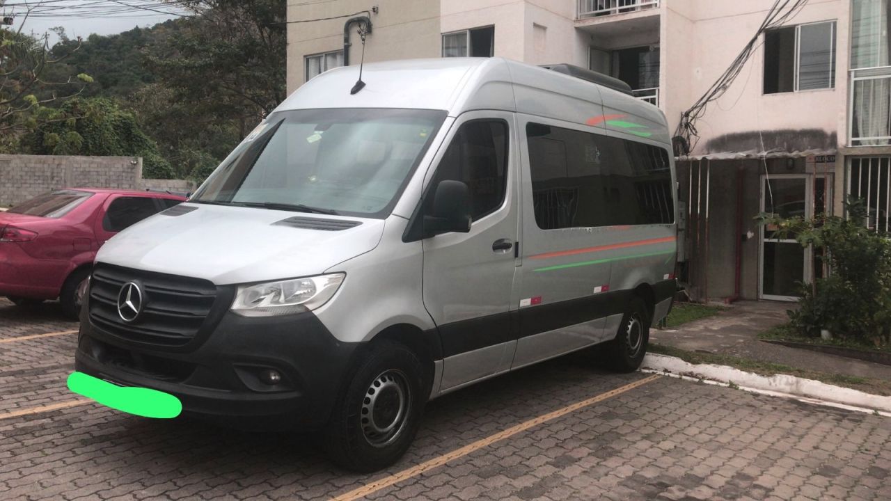 SPRINTER CDI 416 ANO 2021 CURTA T.ALTO LUXO JM COD.476