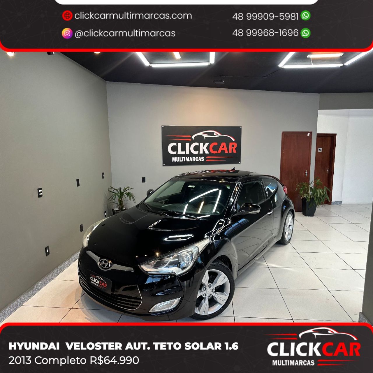 Veloster 1.6 16V  140cv Aut.