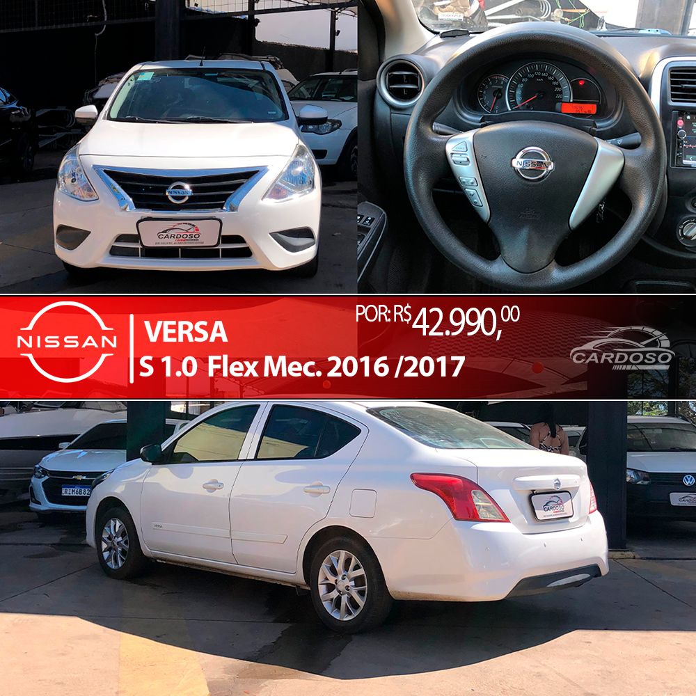 VERSA S 1.0 12V FlexStart 4p Mec.