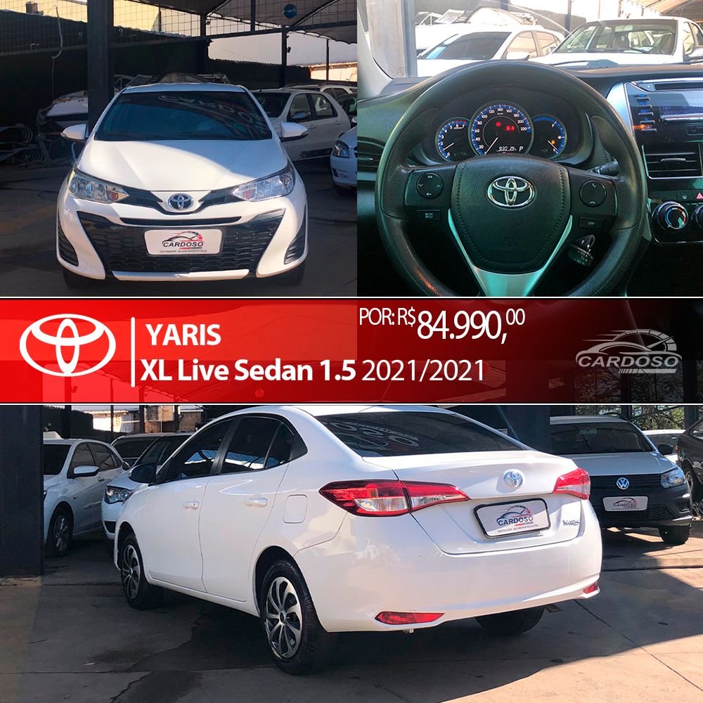 YARIS XL Live Sedan 1.5 Flex 16V 4p Aut.