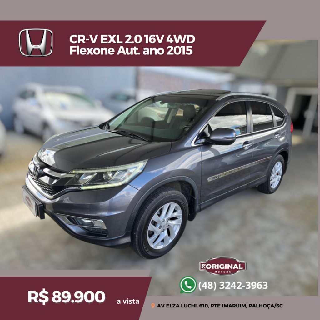 CR-V EXL 2.0 16V 4WD Flexone Aut.