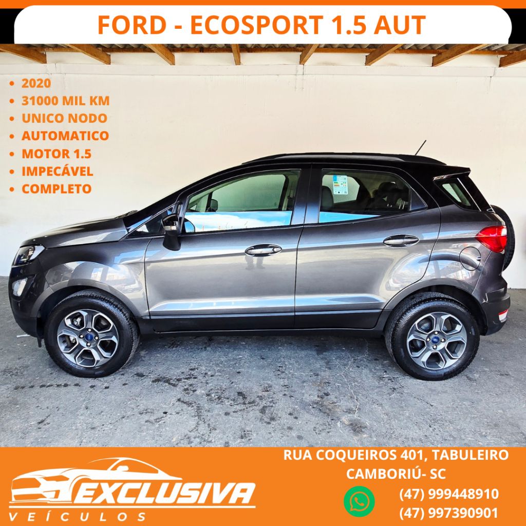 EcoSport FREESTYLE 1.5 12V Flex 5p Aut.