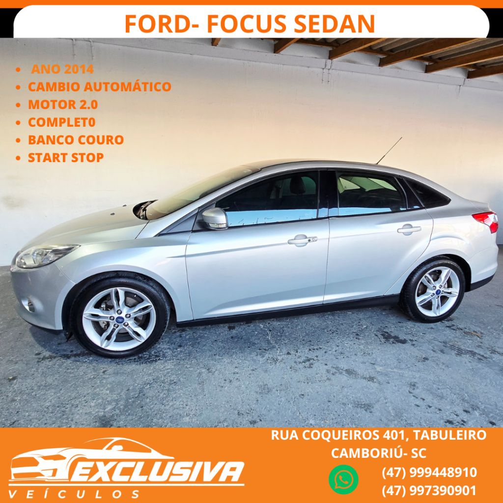 Focus Sedan 2.0 16V/2.0 16V Flex 4p Aut.