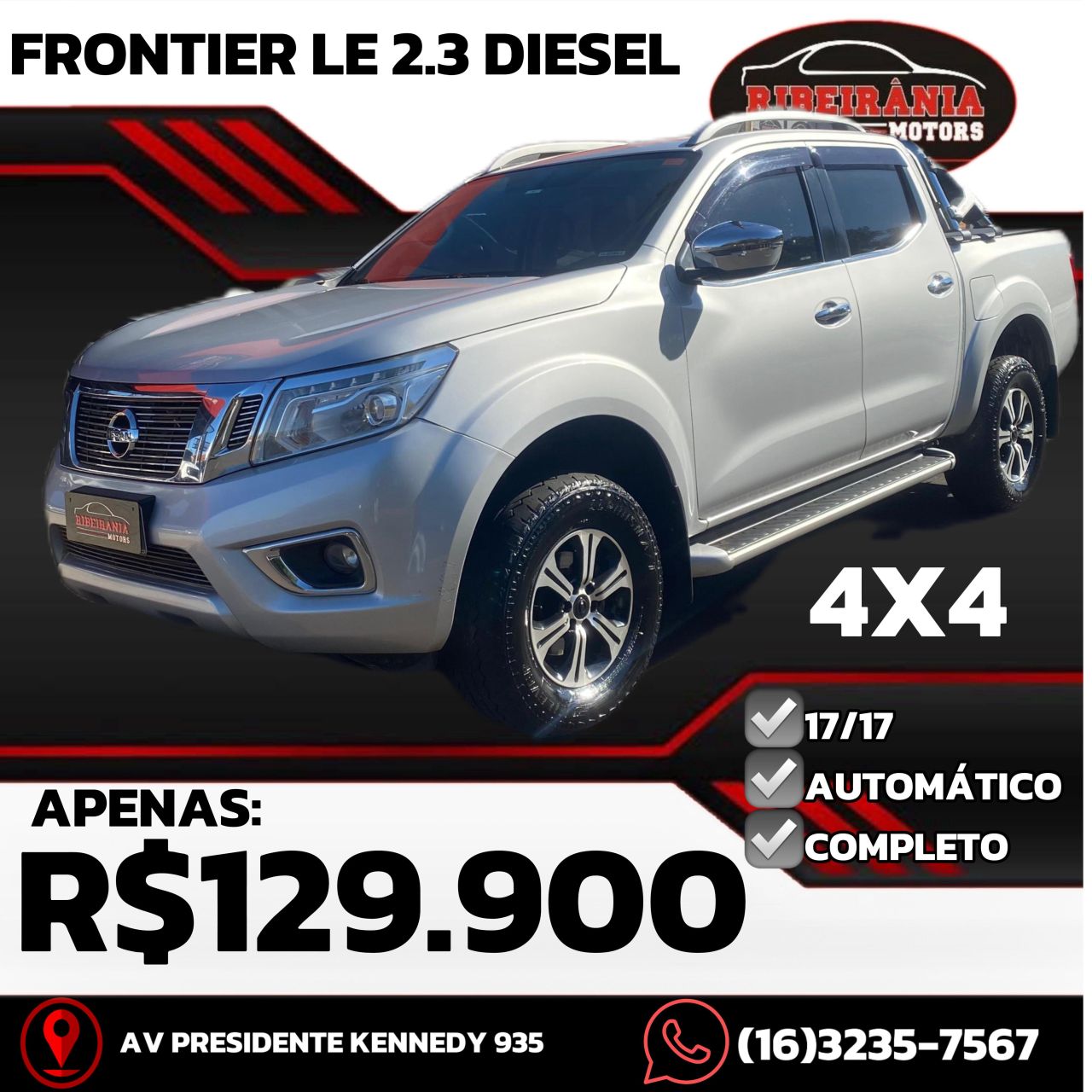 Frontier LE CD 4x4 2.3 Bi-TB Diesel Aut.