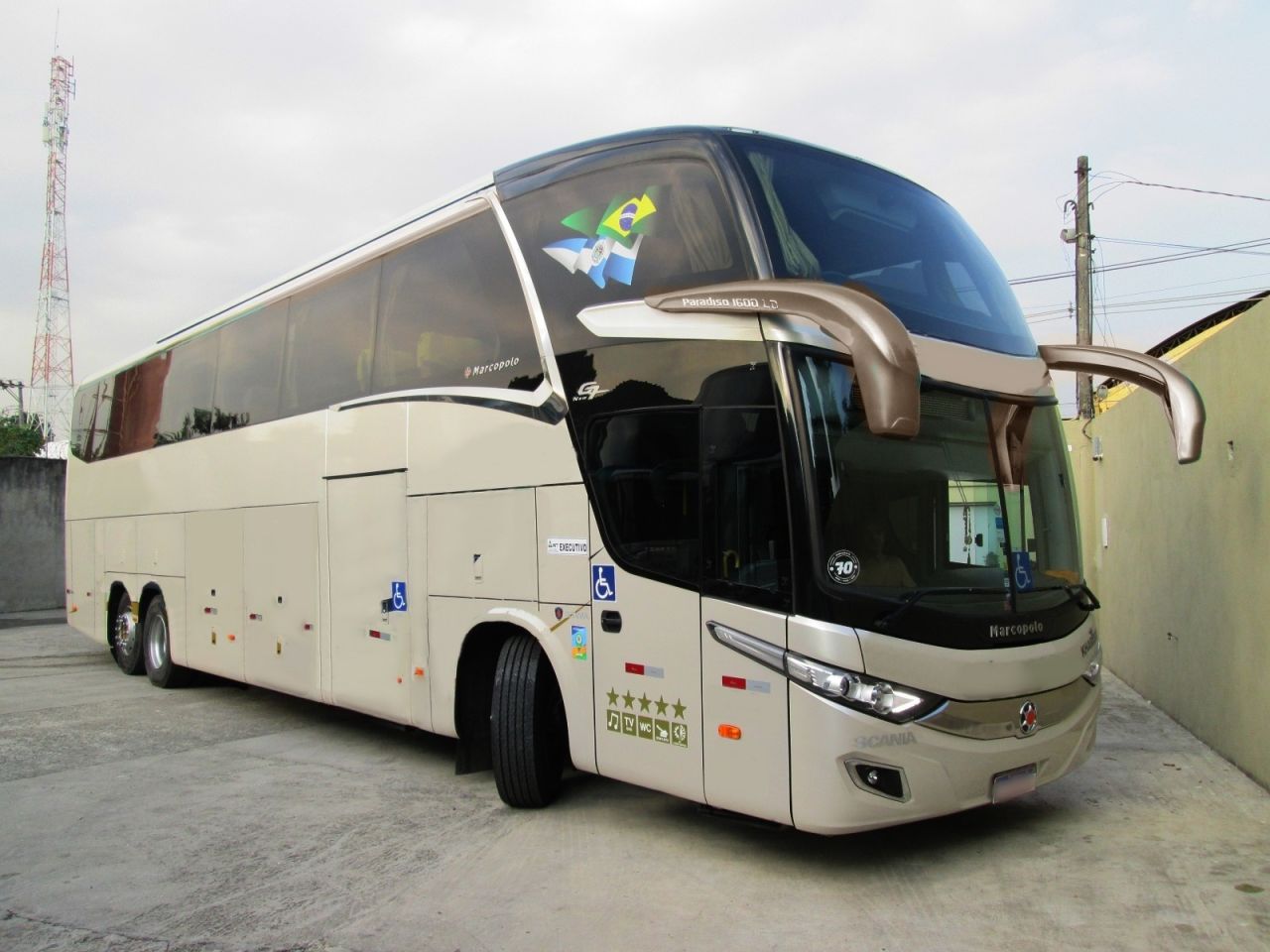 MARCOPOLO PARADISO 1600 LD G7 ANO 2019 K400 JM COD.971