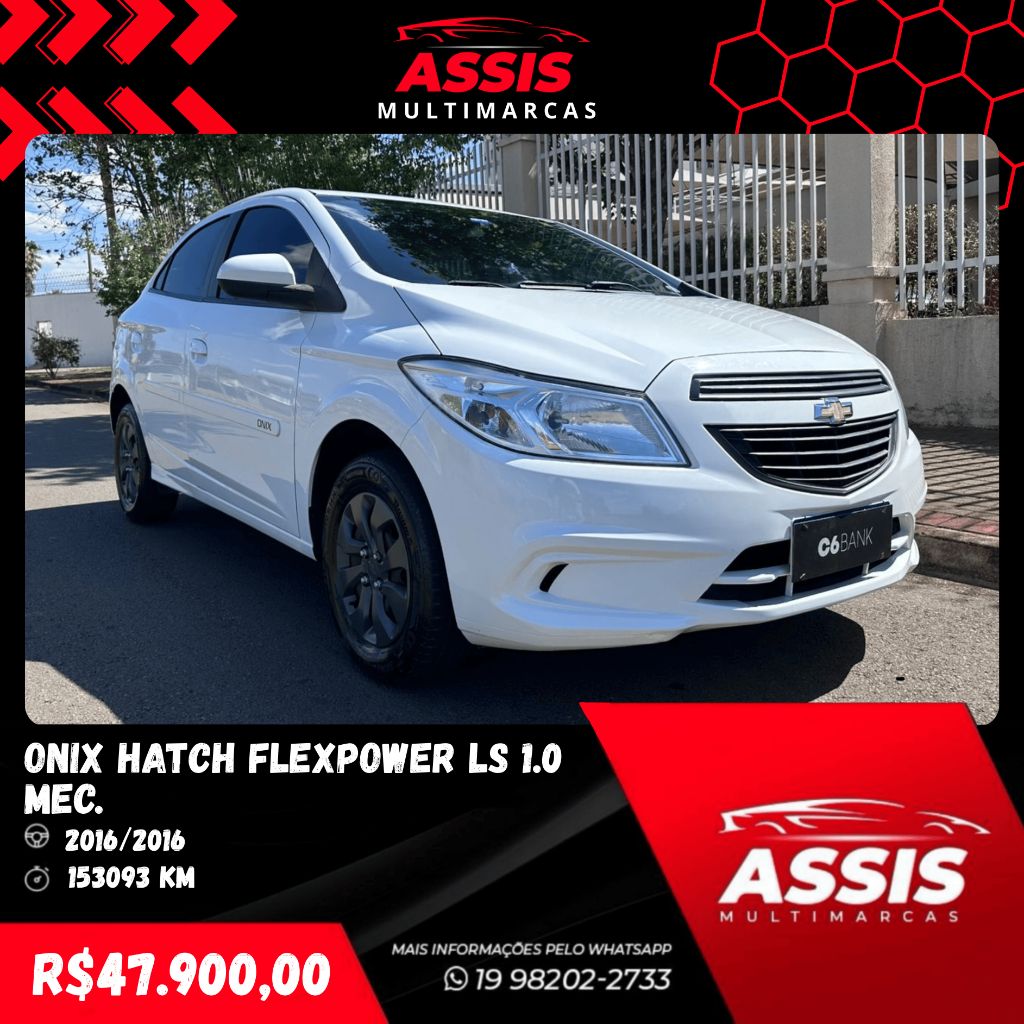 ONIX HATCH LS 1.0 8V FlexPower 5p Mec.