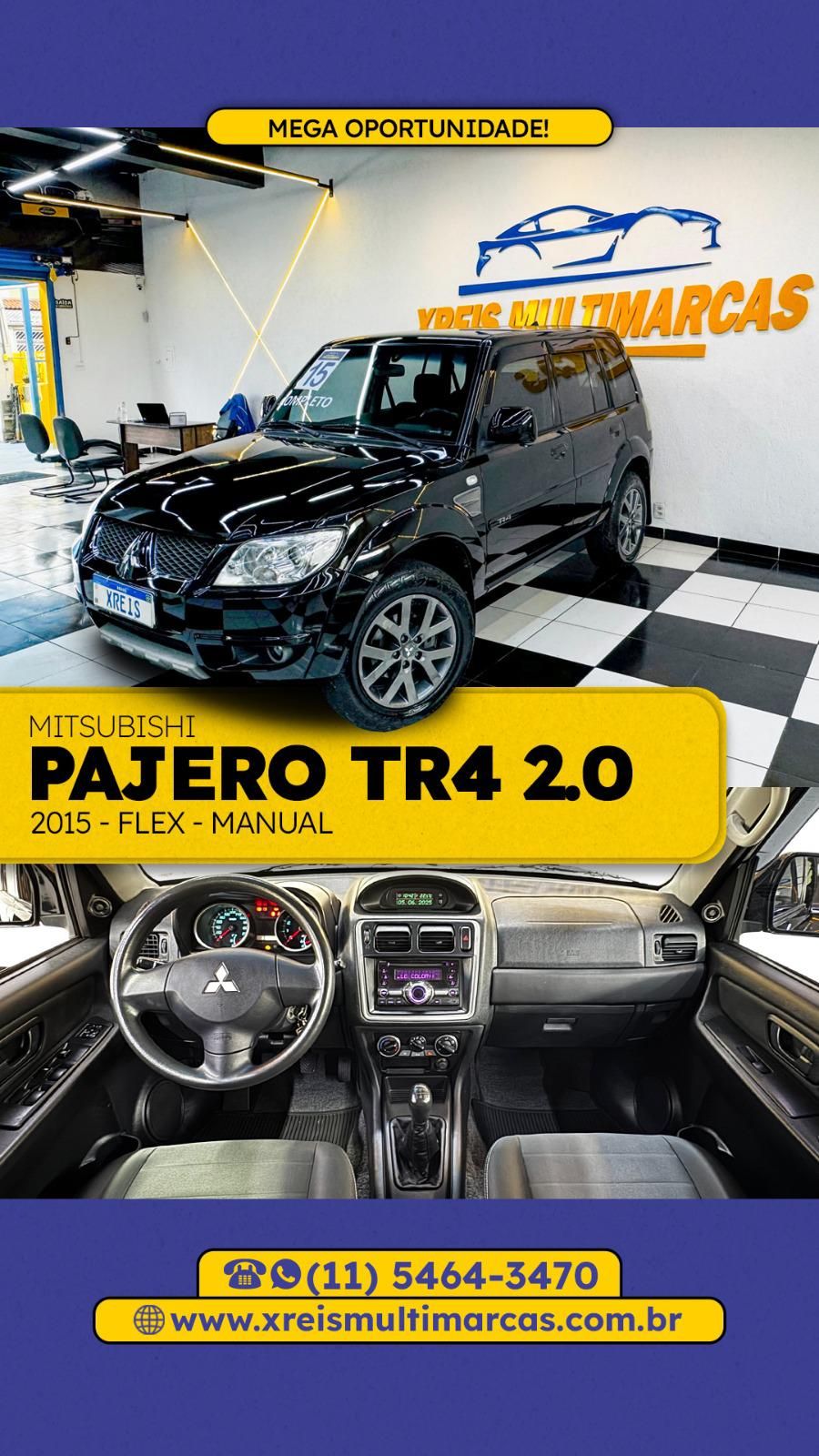Pajero TR4 2.0 Flex 16V 4X2 Mec.