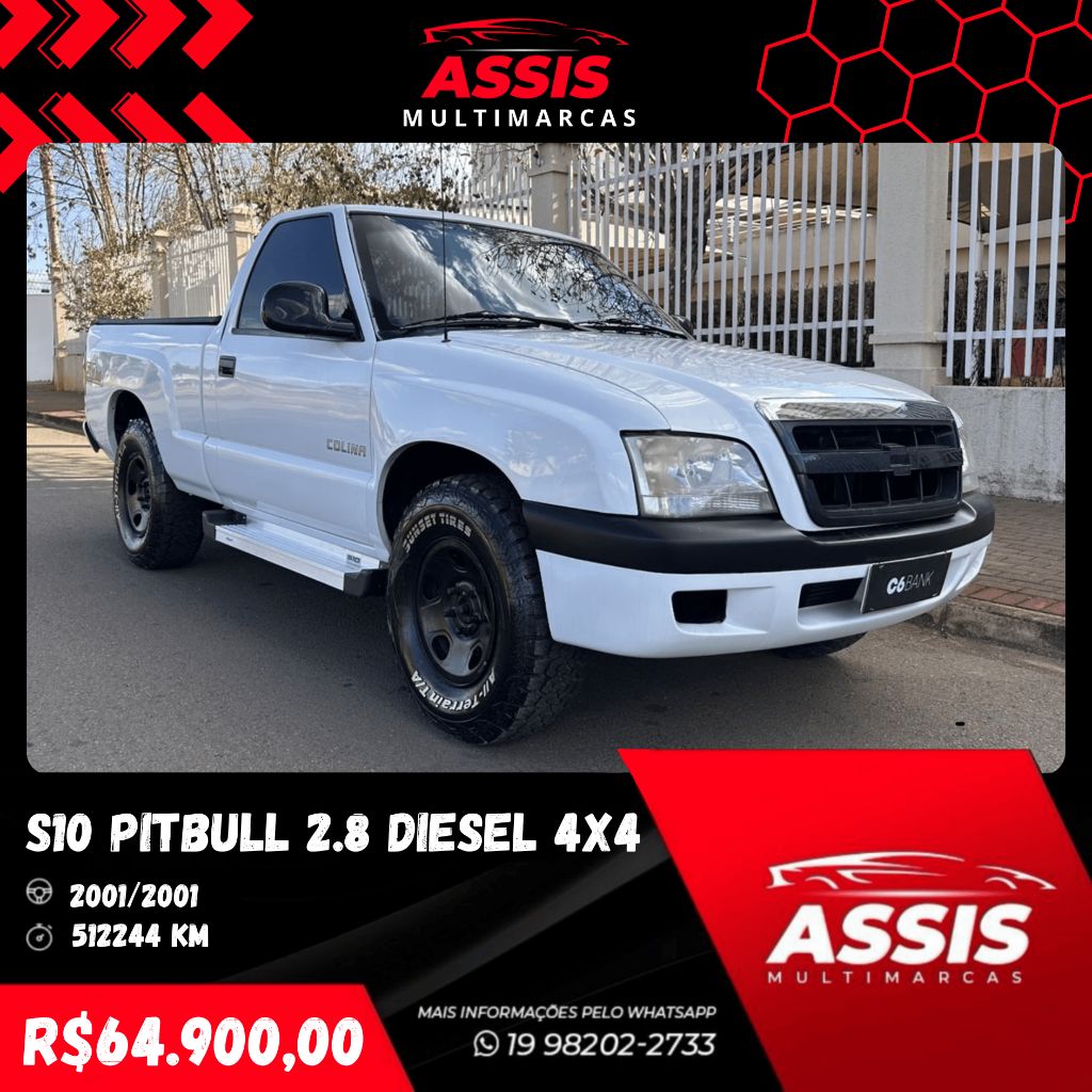 S10 P-Up 2.8/Sert. 2.8 4x4 TB Int. Dies.