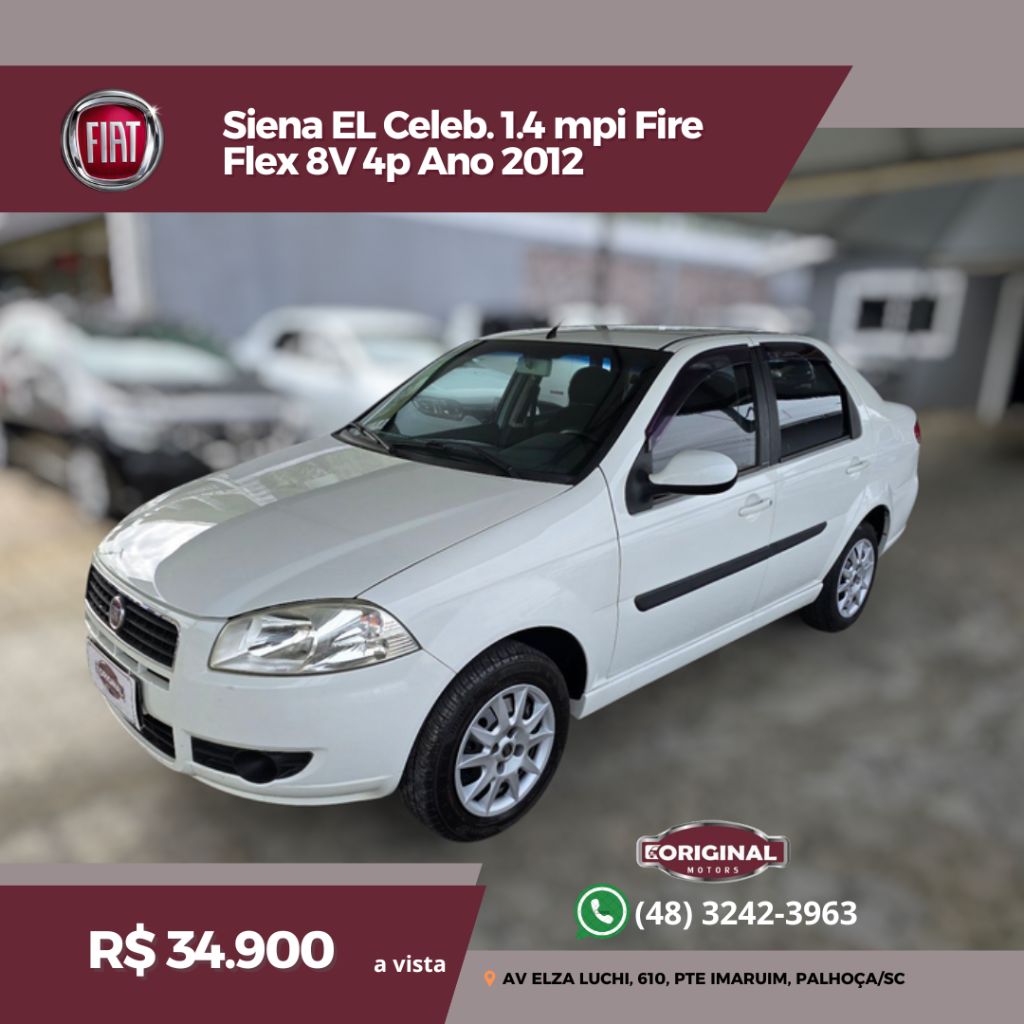 Siena EL Celeb. 1.4 mpi Fire Flex 8V 4p